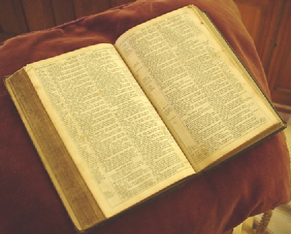Bible in the Heritage Centre